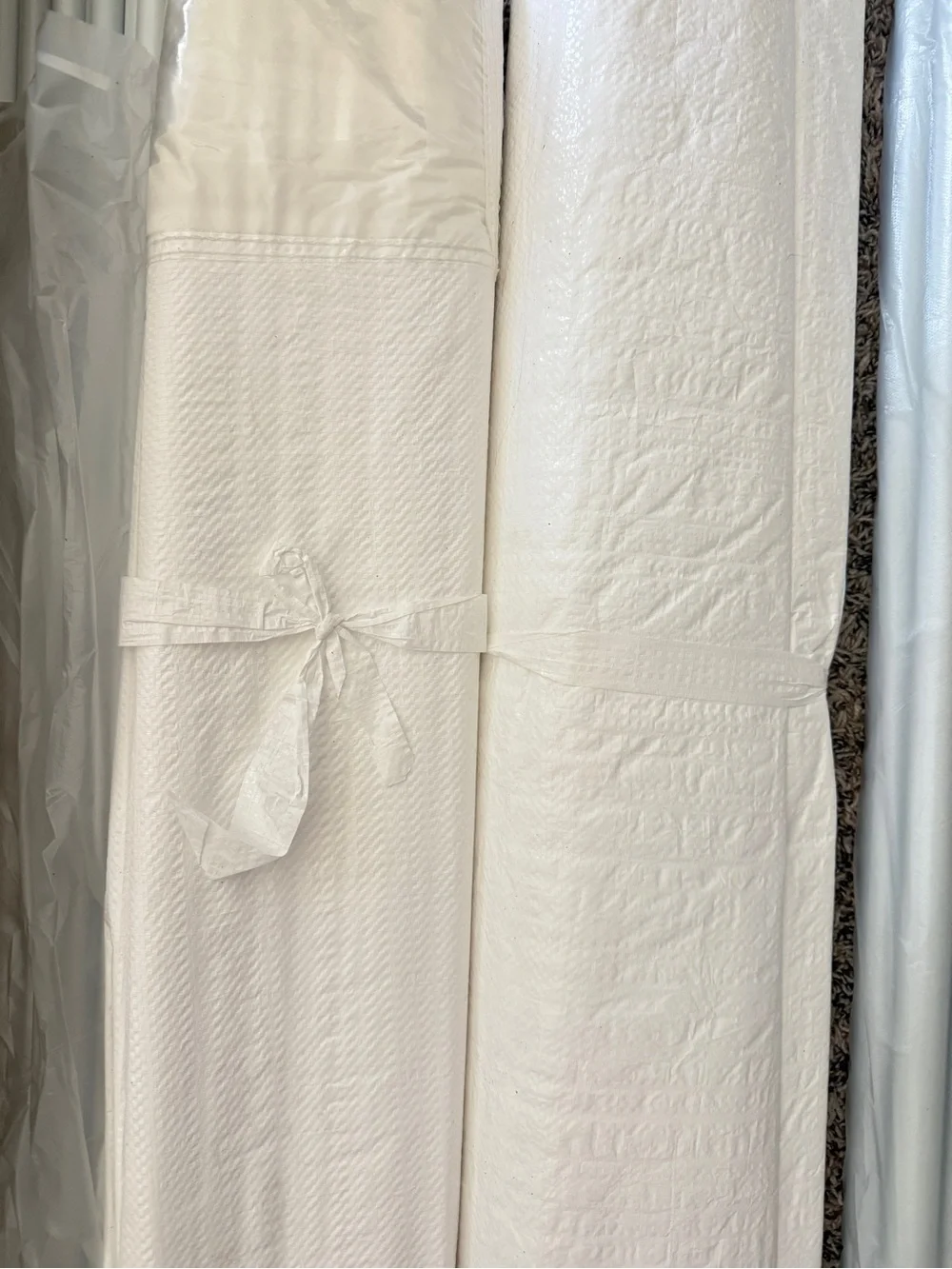 White Party Canopy Tent with Windowed Sidewalls - Neutral